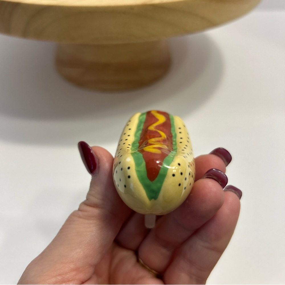 Nora Fleming Mini Chicago Hot Dog A231 - Picture 5 of 6
